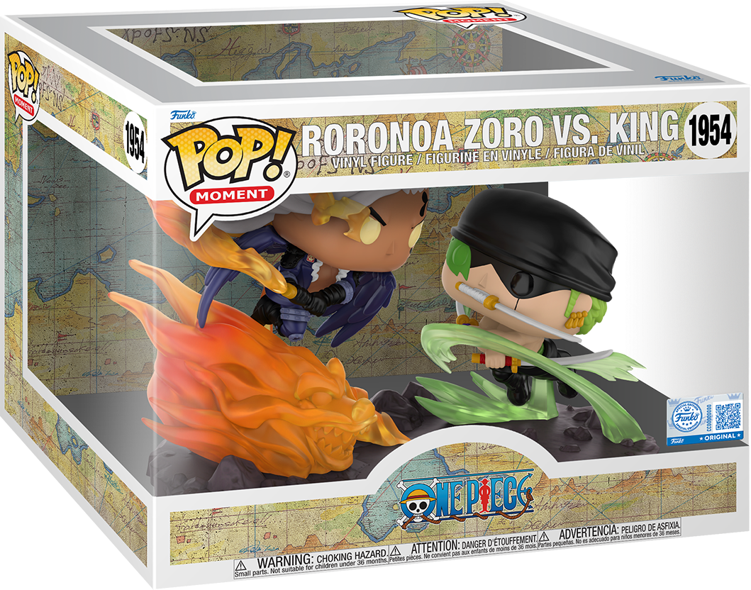 One Piece - Roronoa Zoro vs. King US Exclusive Pop! Moment [RS]