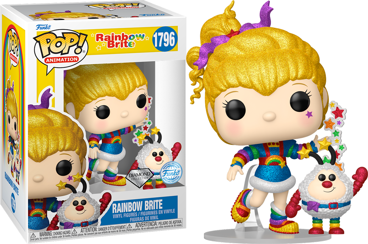 Rainbow Brite - Rainbrow Brite & Twink US Exclusive Diamond Glitter Pop! Vinyl [RS]