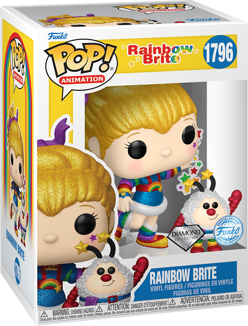 Rainbow Brite - Rainbrow Brite & Twink US Exclusive Diamond Glitter Pop! Vinyl [RS]