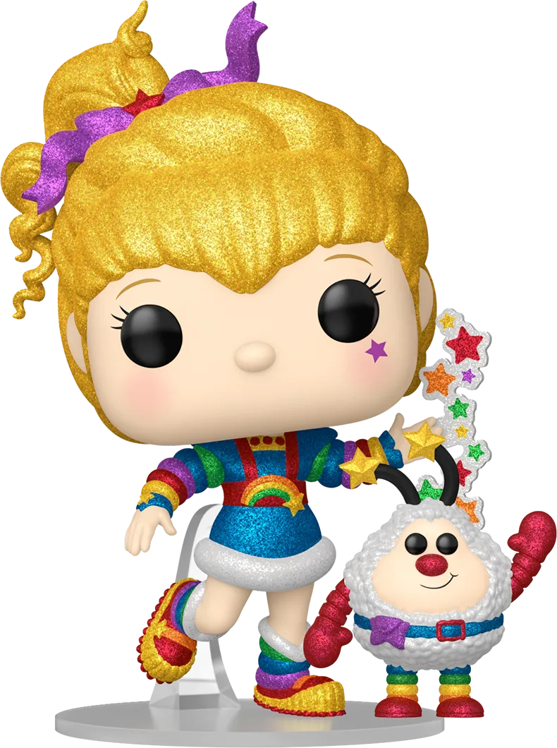 FUN84489 Rainbow Brite - Rainbrow Brite & Twink US Exclusive Diamond Glitter Pop! Vinyl [RS] - Funko - Titan Pop Culture