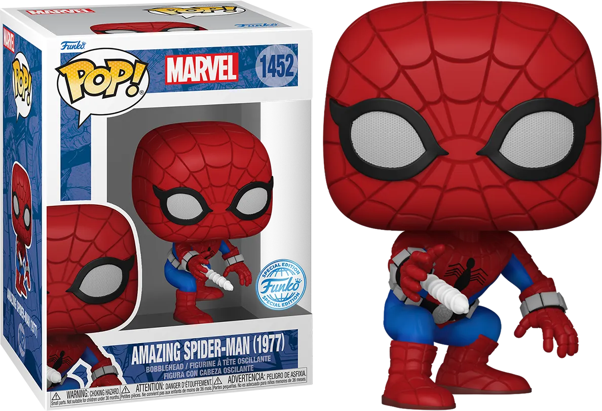 FUN84526 Marvel Comics - Amazing Spider-Man (1977) US Exclusive Pop! Vinyl [RS] - Funko - Titan Pop Culture