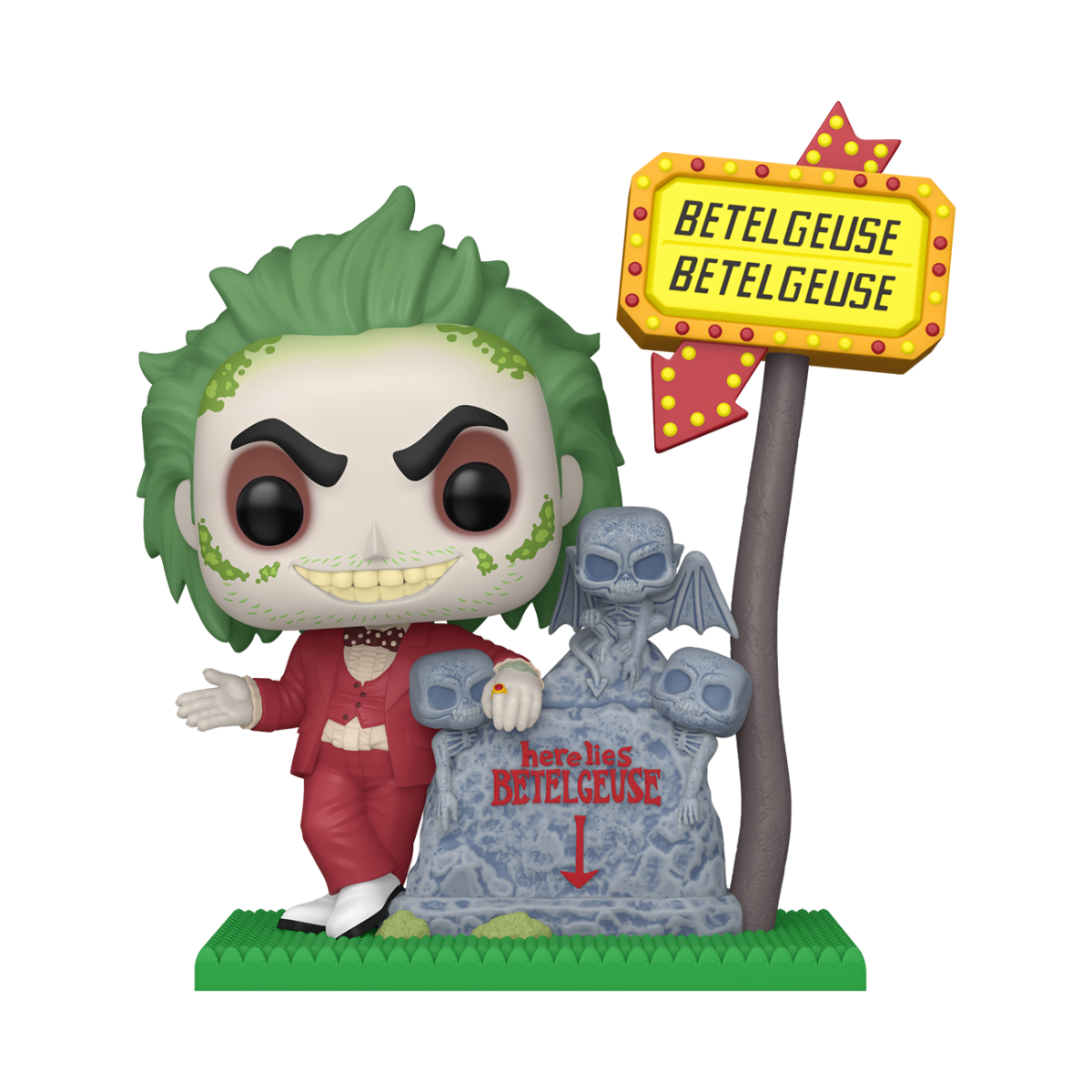 FUN84529 Beetlejuice - Here Lies Betelguise US Exclusive Pop! Deluxe [RS] - Funko - Titan Pop Culture