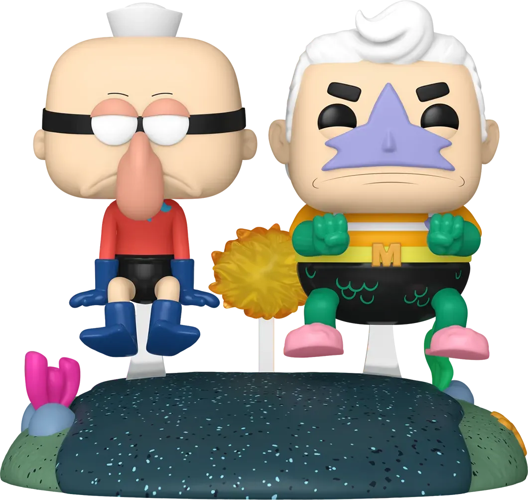 Mermaidman & selling Barnacleboy Funko Pops - Mint