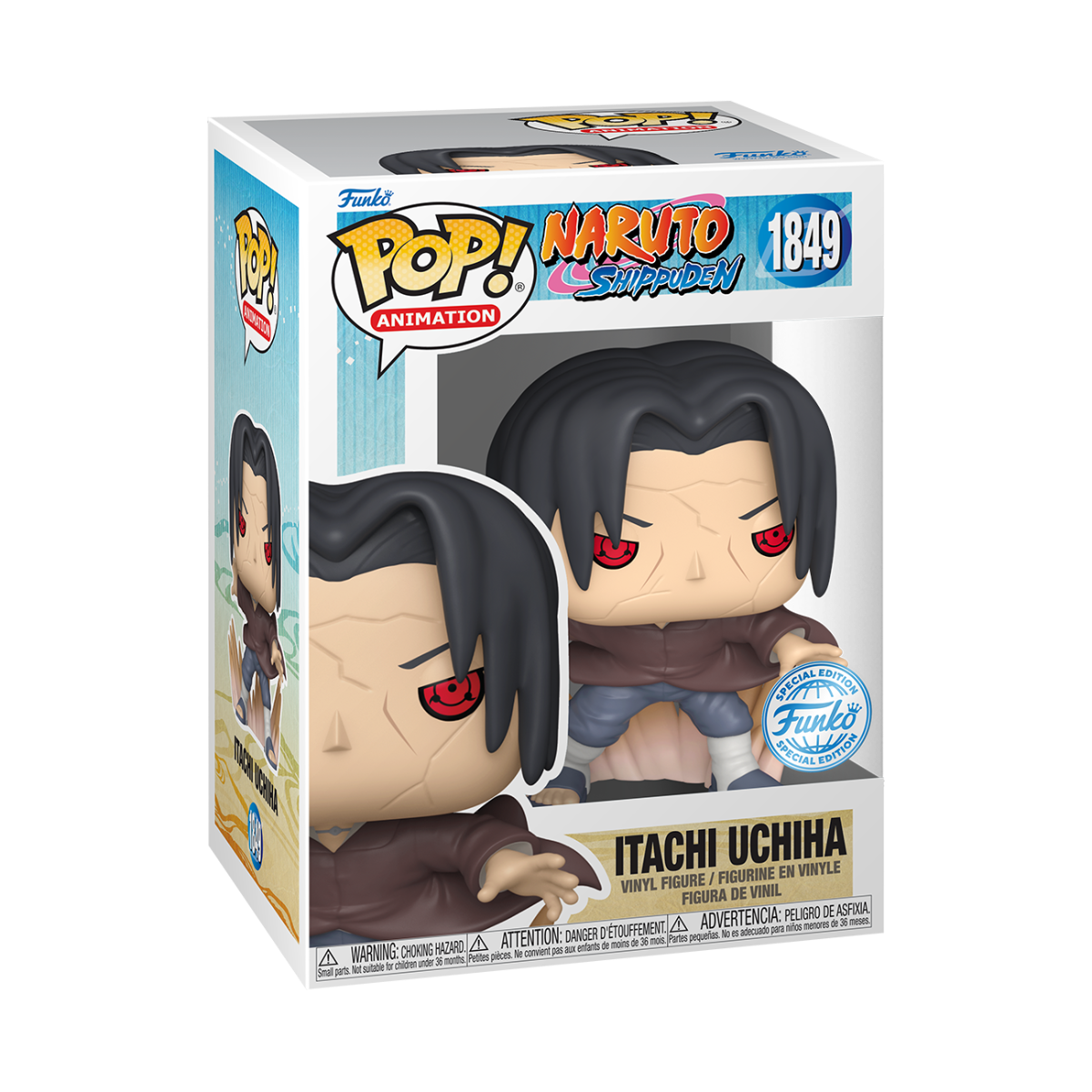 Naruto: Shippuden - Edo Itachi US Exclusive Pop! Vinyl Chase Bundle / Case [RS]