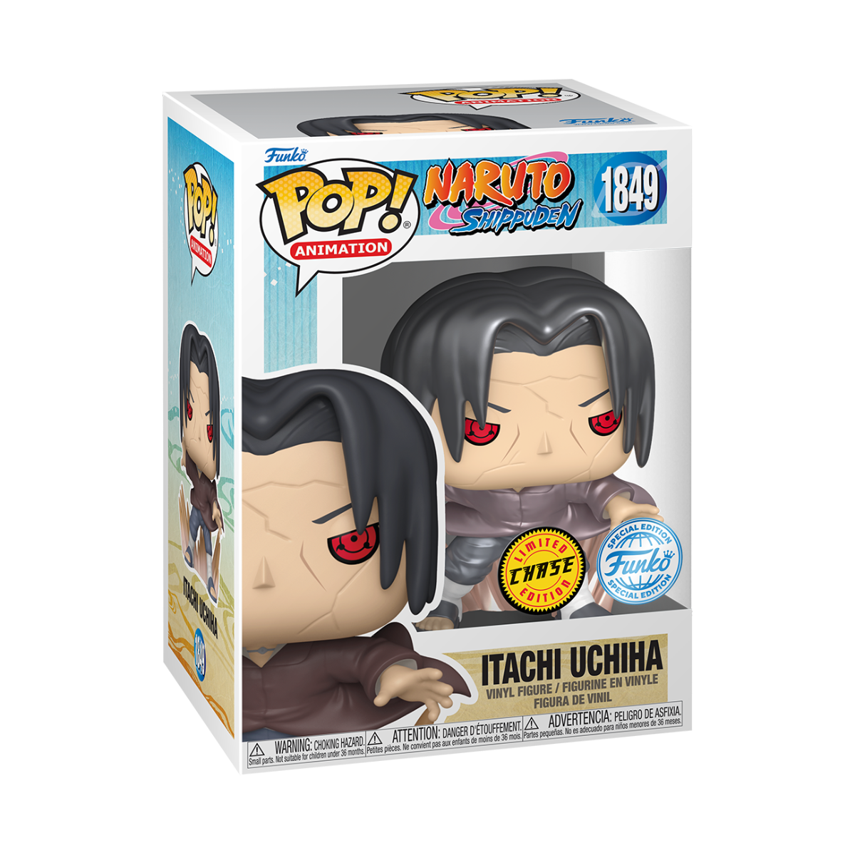 Naruto: Shippuden - Edo Itachi US Exclusive Pop! Vinyl Chase Bundle / Case [RS]