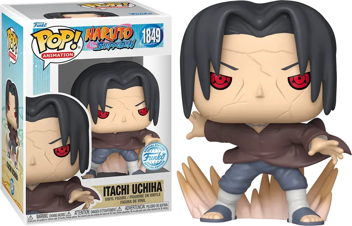 FUN84573 Naruto: Shippuden - Edo Itachi (with chase) US Exclusive Pop! Vinyl [RS] - Funko - Titan Pop Culture