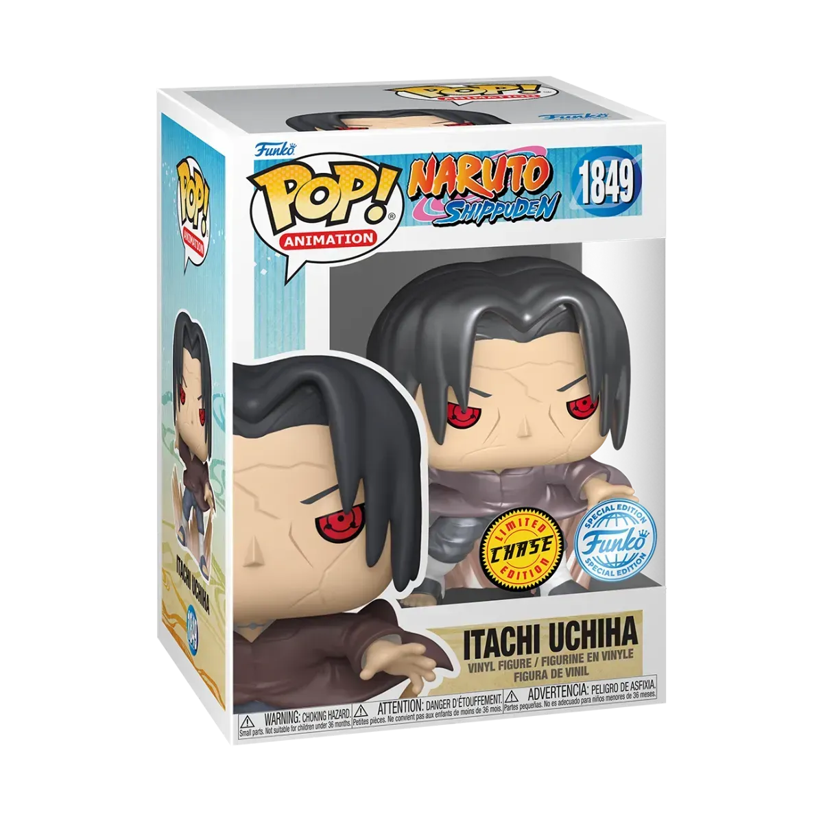 FUN84573 Naruto: Shippuden - Edo Itachi (with chase) US Exclusive Pop! Vinyl [RS] - Funko - Titan Pop Culture