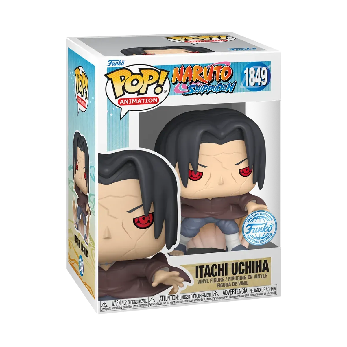 FUN84573 Naruto: Shippuden - Edo Itachi (with chase) US Exclusive Pop! Vinyl [RS] - Funko - Titan Pop Culture