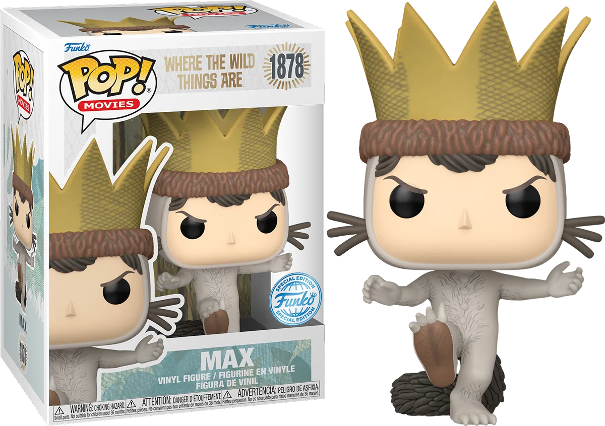 FUN84580 Where the Wild Things Are - Max US Exclusive Pop! Vinyl [RS] - Funko - Titan Pop Culture