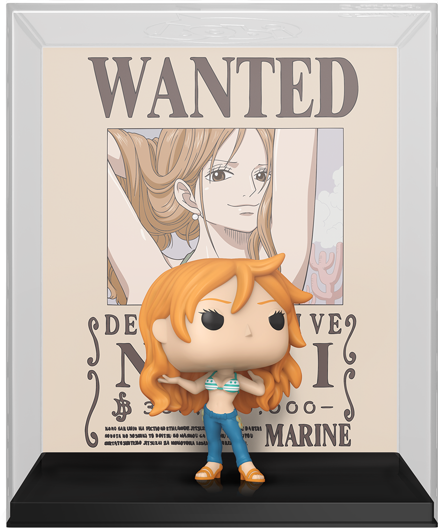 FUN84581 One Piece - Nami Wanted Poster US Exclusive Pop! Cover [RS] - Funko - Titan Pop Culture