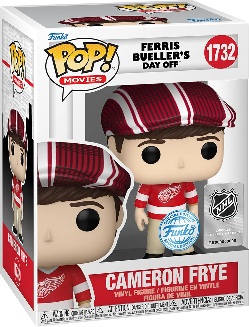 FUN84603 Ferris Bueller's Day Off - Cameron Frye in Jersey US Exclusive Pop! Vinyl [RS] - Funko - Titan Pop Culture