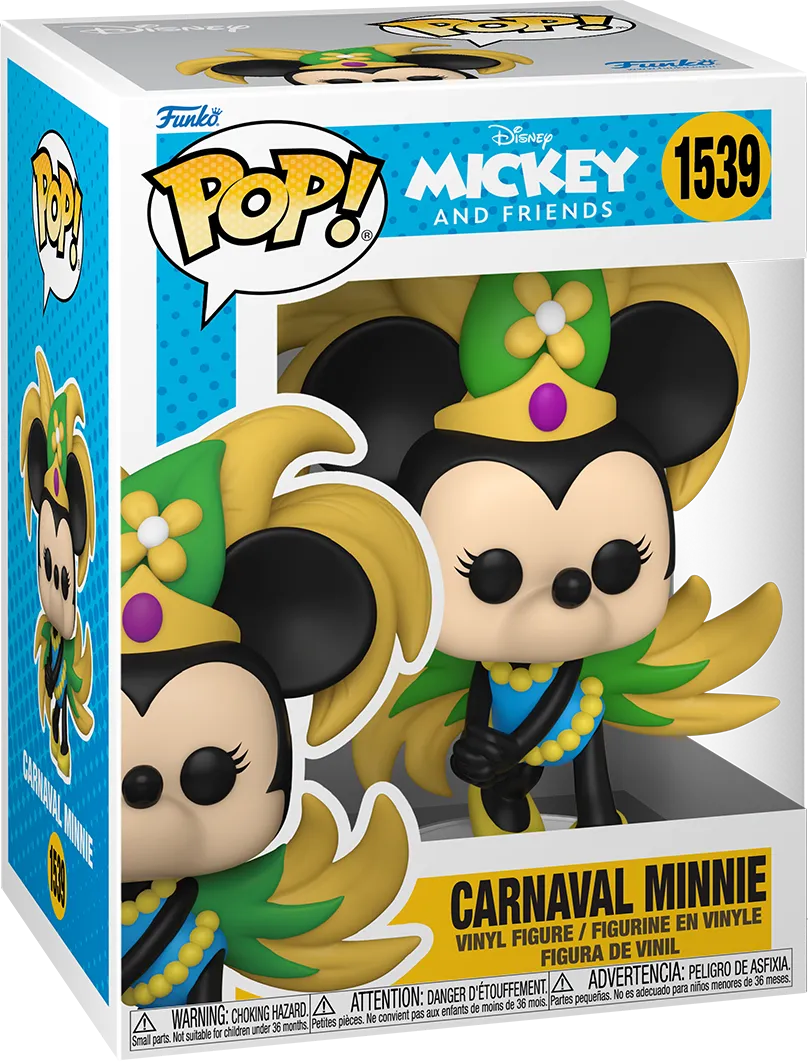 FUN84632 Disney: Mickey Around the World - Carnaval Minnie Pop! Vinyl - Funko - Titan Pop Culture