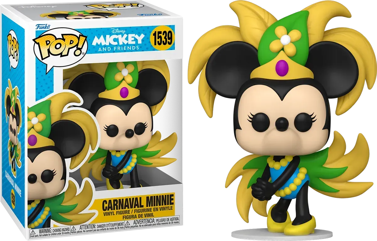 FUN84632 Disney: Mickey Around the World - Carnaval Minnie Pop! Vinyl - Funko - Titan Pop Culture