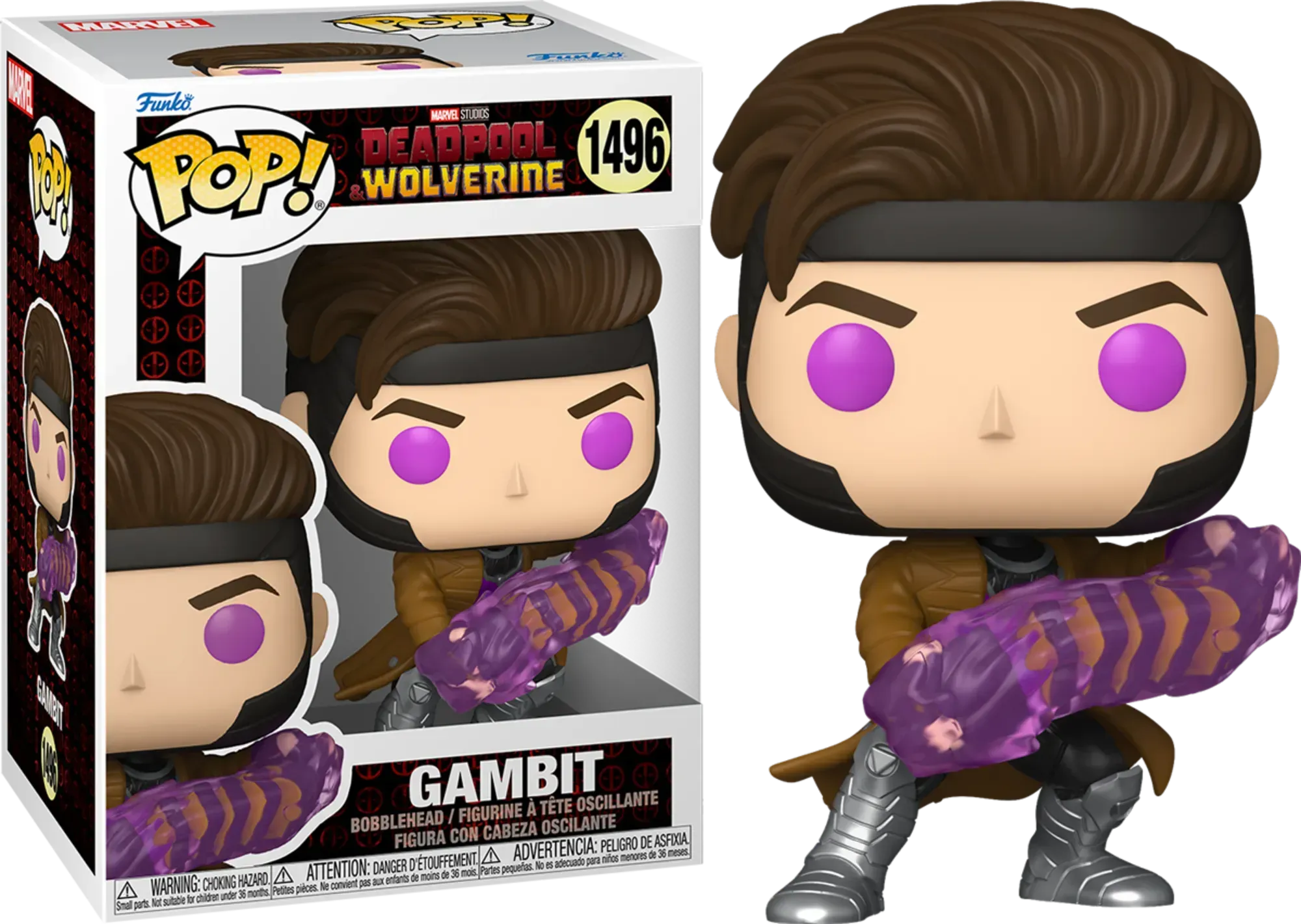 FUN84848 Deadpool & Wolverine - Gambit Pop! Vinyl - Funko - Titan Pop Culture