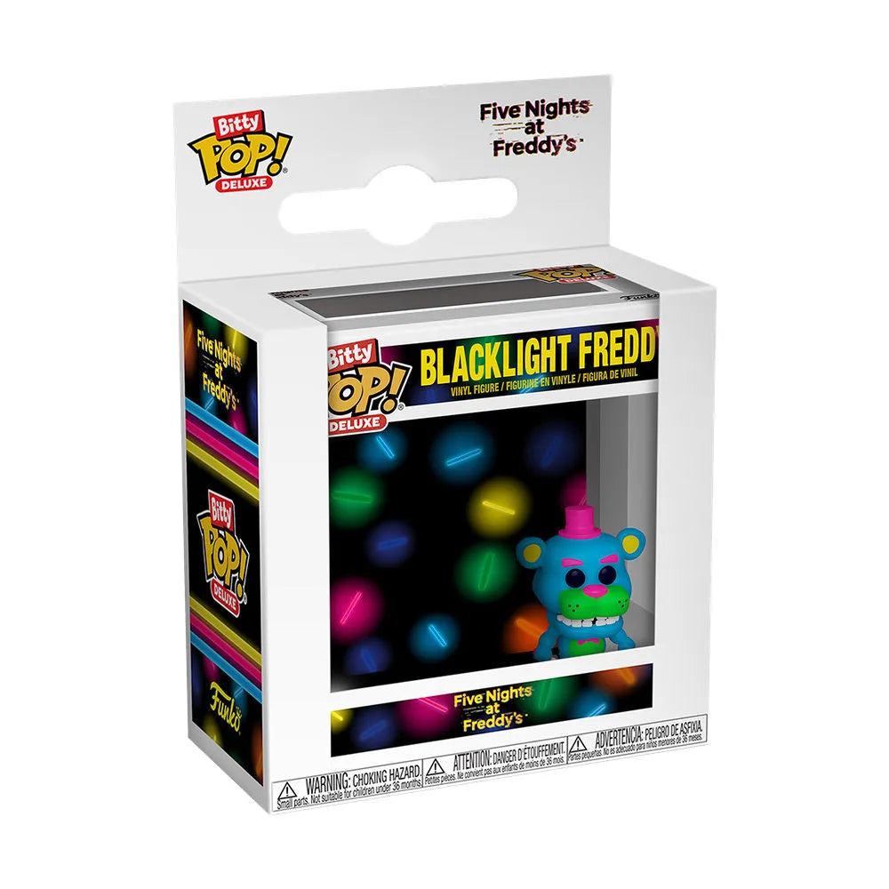 FUN84872 Five Nights at Freddy's - Freddy with Stage Bitty Pop! Deluxe - Funko - Titan Pop Culture