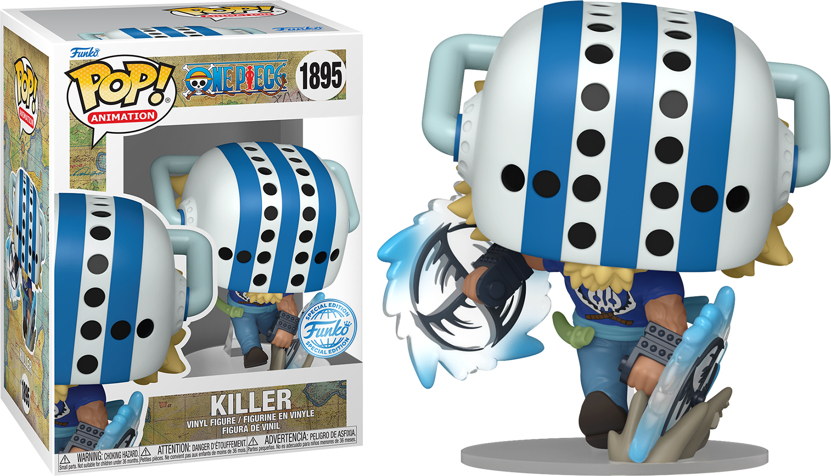 One Piece - Killer US Exclusive Pop! Vinyl [RS]