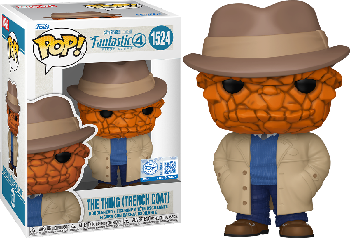 The Fantastic Four (2025) - The Thing (Trench Coat) US Exclusive Pop! Vinyl [RS]