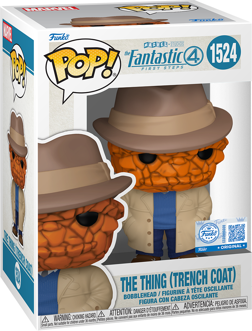 The Fantastic Four (2025) - The Thing (Trench Coat) US Exclusive Pop! Vinyl [RS]