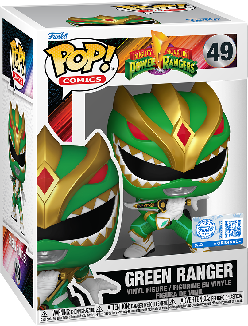 Power Rangers (1995) - Green Ranger US Exclusive Pop! Vinyl [RS]