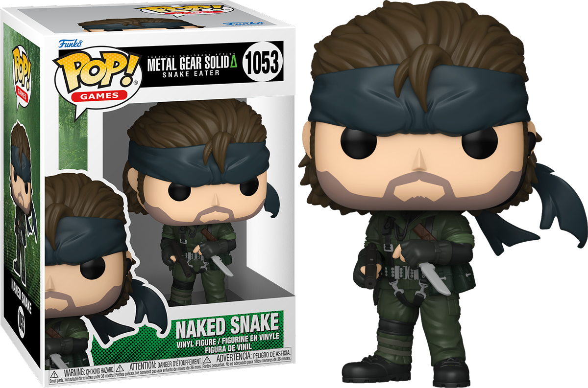 Metal Gear Solid - Naked Snake Pop! Vinyl