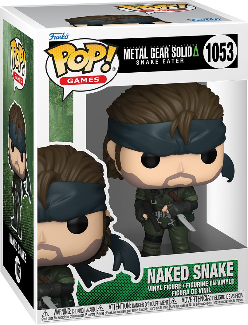 Metal Gear Solid - Naked Snake Pop! Vinyl