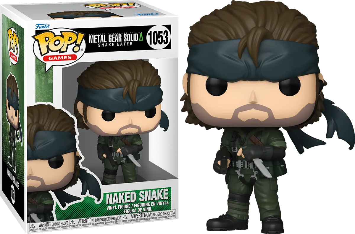 FUN84926 Metal Gear Solid - Naked Snake Pop! Vinyl - Funko - Titan Pop Culture