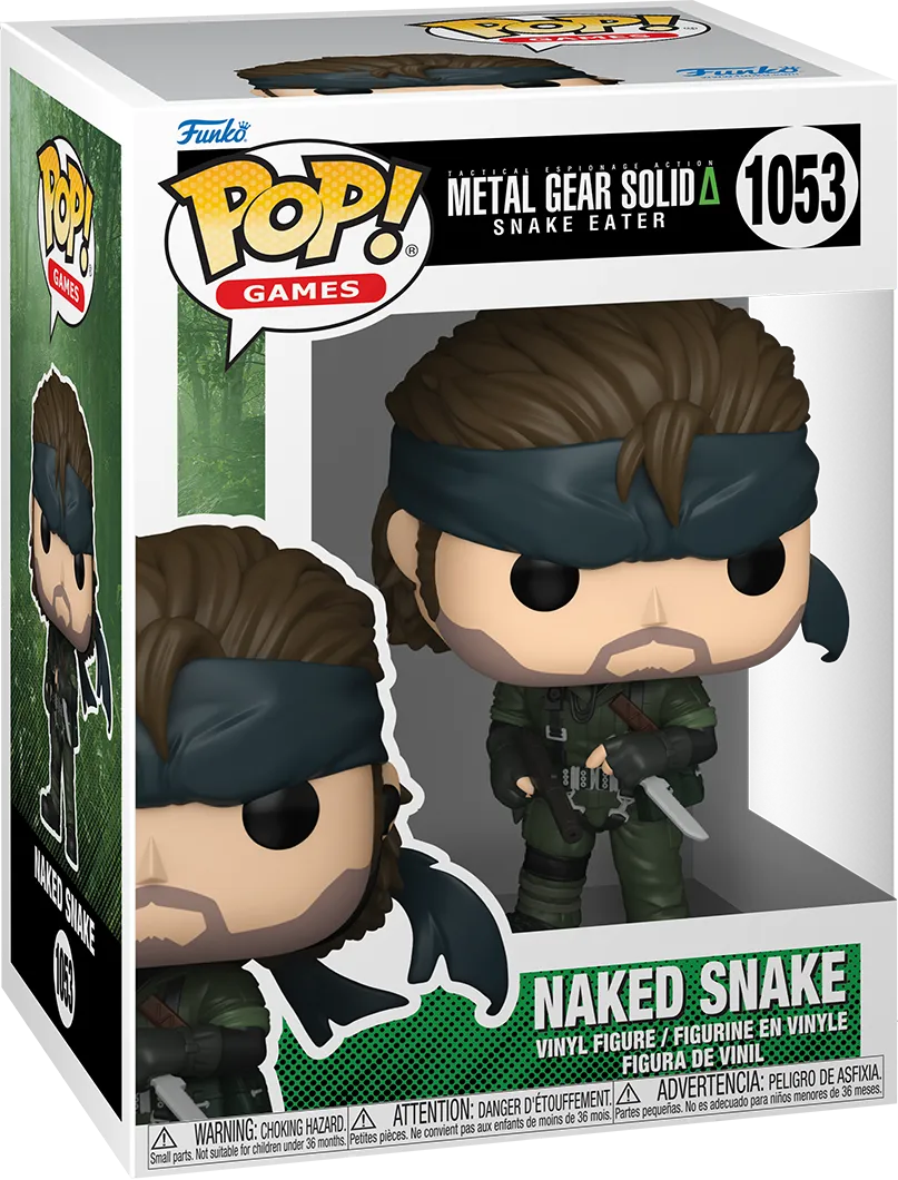 FUN84926 Metal Gear Solid - Naked Snake Pop! Vinyl - Funko - Titan Pop Culture