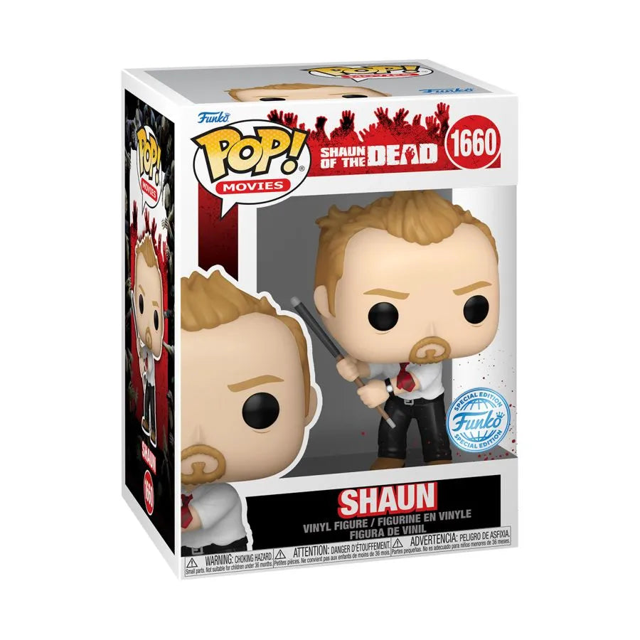 FUN84931 Shaun of the Dead - Shaun (with chase) Pop! Vinyl [RS] - Funko - Titan Pop Culture