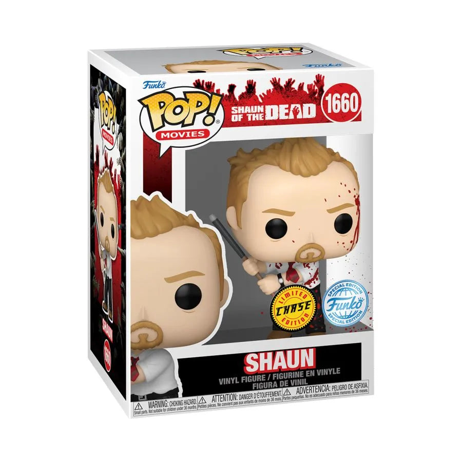 FUN84931 Shaun of the Dead - Shaun (with chase) Pop! Vinyl [RS] - Funko - Titan Pop Culture