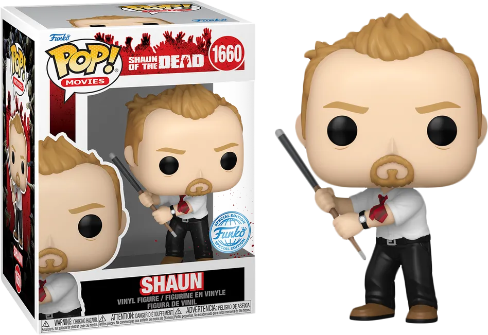 FUN84931 Shaun of the Dead - Shaun (with chase) Pop! Vinyl [RS] - Funko - Titan Pop Culture