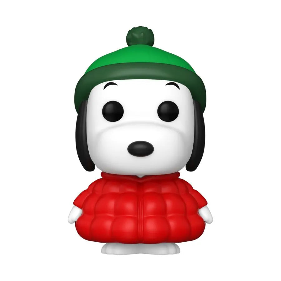 FUN84932 Peanuts - Snoopy in Coat (with chase) US Exclusive Pop! Vinyl [RS] - Funko - Titan Pop Culture