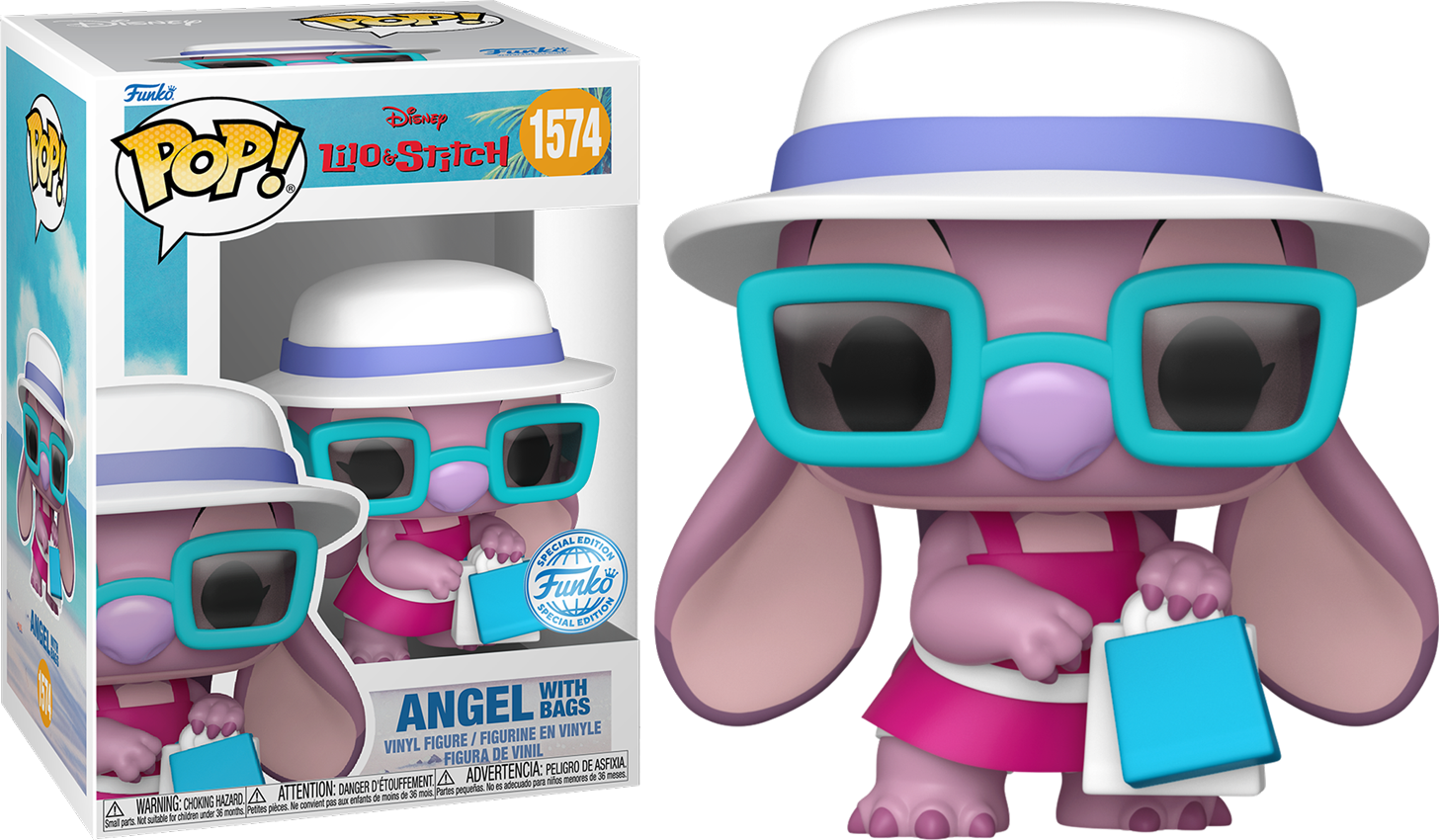 FUN84936 Lilo & Stitch - Angel with Bags US Exclusive Pop! Vinyl [RS] - Funko - Titan Pop Culture