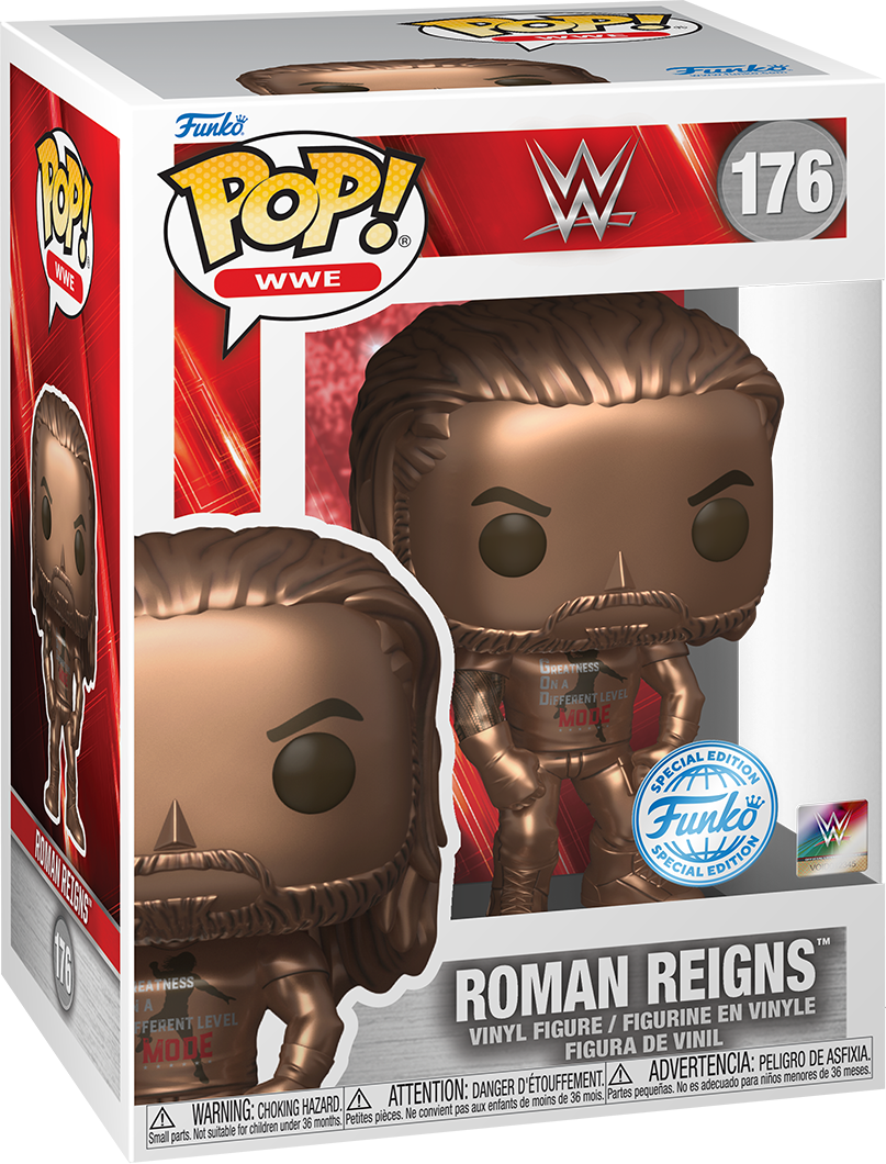 WWE - Roman Reigns (Bronze) US Exclusive Pop! Vinyl [RS]