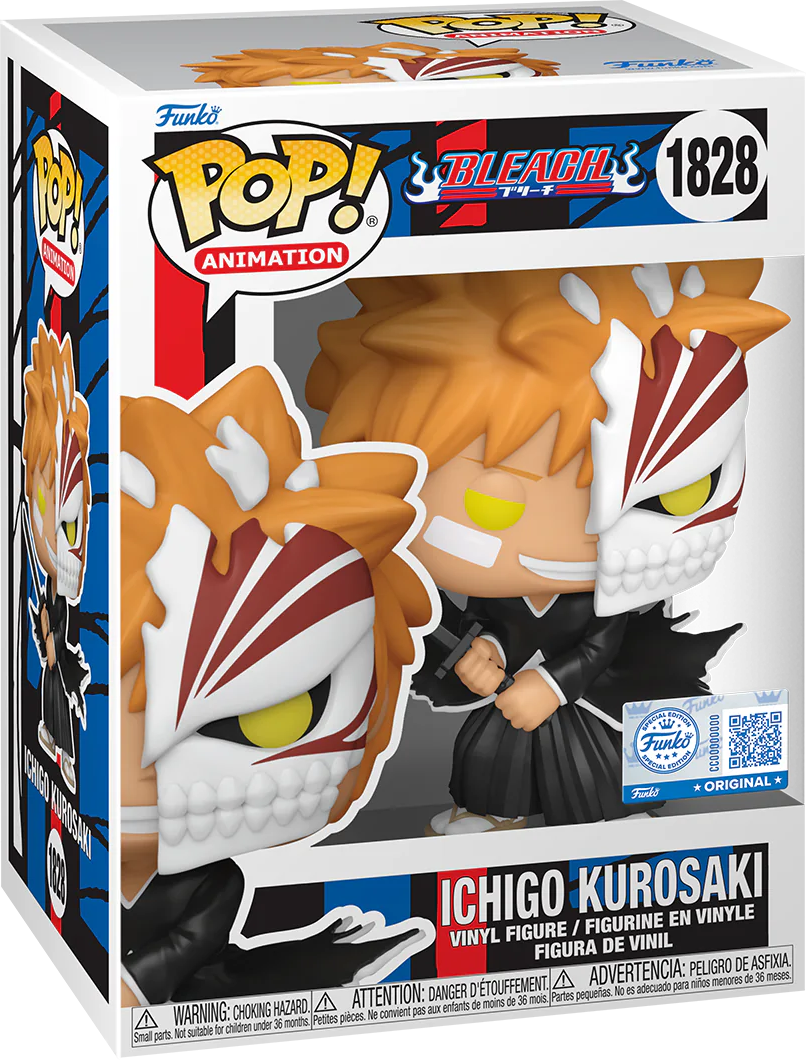 Bleach - Ichigo with Half Mask Pop! Vinyl [RS]