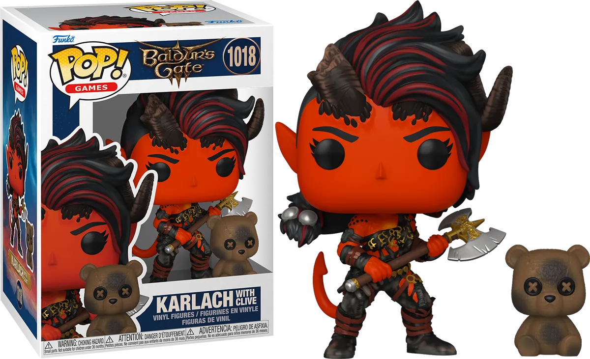 FUN84955 + FUN84957 + FUN84958 Baldur’s Gate 3 - Fate of Faerûn Pop! Vinyl Bundle (Set of 3) - Funko - Titan Pop Culture