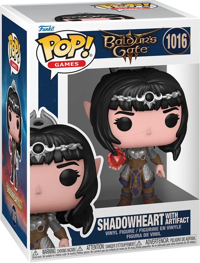 FUN84958 Baldur’s Gate 3 - Shadowheart with Artifact Pop! Vinyl - Funko - Titan Pop Culture