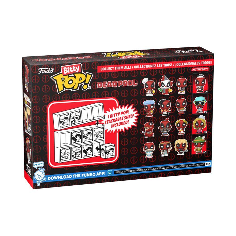 FUN84959 Deadpool - BBQ Master Bitty Pop! 4 -Pack - Funko - Titan Pop Culture