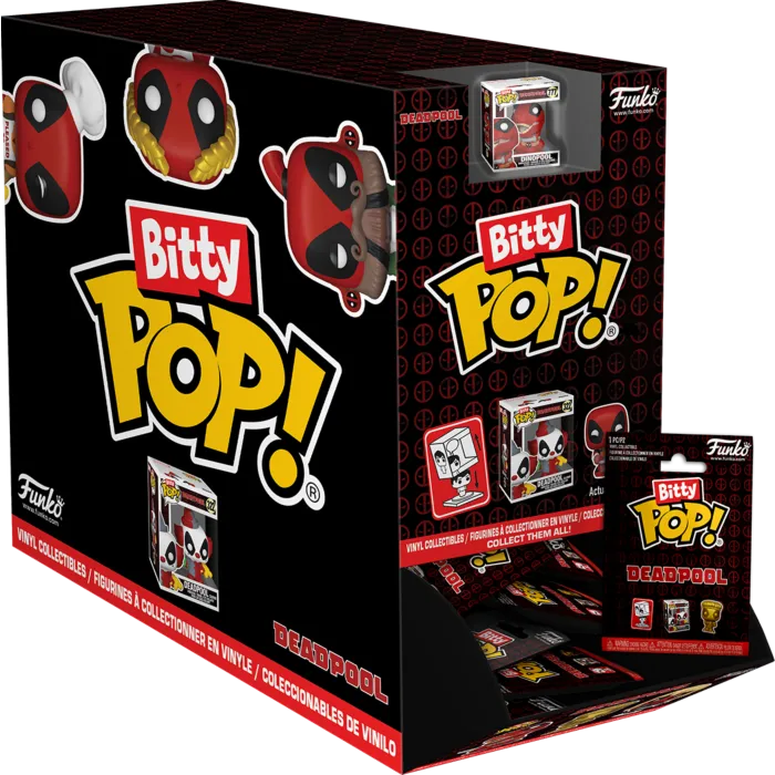 FUN84964 Deadpool - Bitty Pop! Blind Bag Assortment (Display of 32) - Funko - Titan Pop Culture