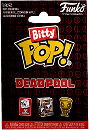 FUN84965 Deadpool - Bitty Pop! Blind Bag Assortment (Display of 24) - Funko - Titan Pop Culture