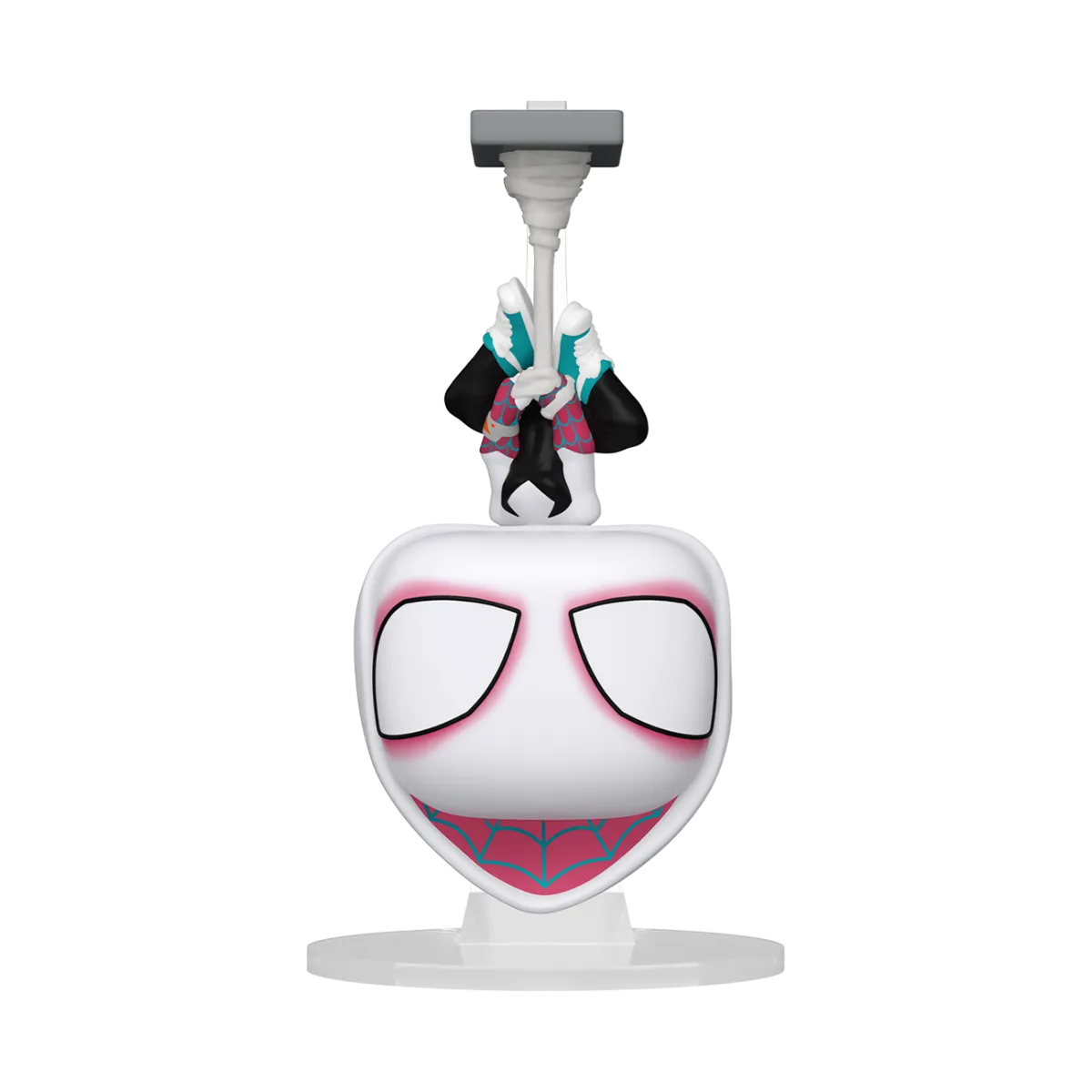 FUN84977 Spider-Man: Across the Spider-Verse - Spider-Gwen (Upside Down) US Exclusive Pop! Vinyl [RS] - Funko - Titan Pop Culture