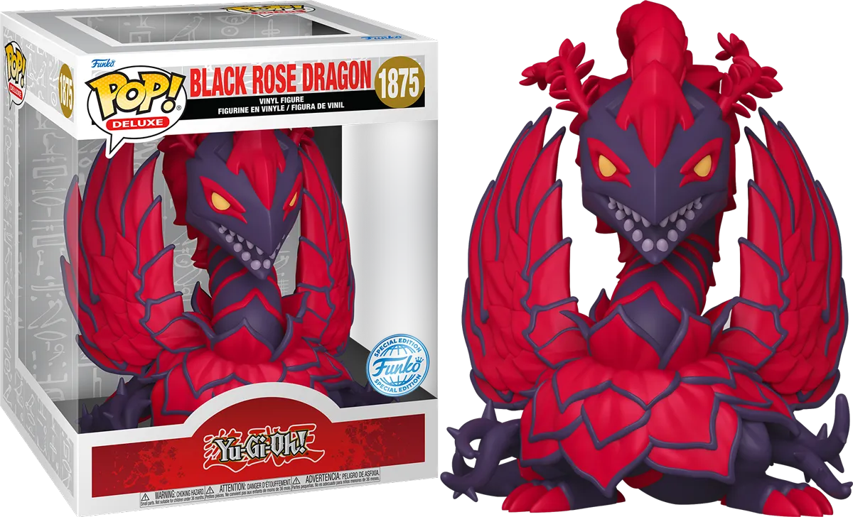 FUN84978 Yu-Gi-Oh! - Black Rose Dragon US Exclusive Pop! Deluxe [RS] - Funko - Titan Pop Culture