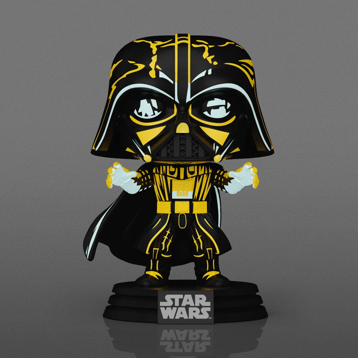 FUN84982 Star Wars - Darth Vader Retro US Exclusive Glow Pop! Vinyl [RS] - Funko - Titan Pop Culture