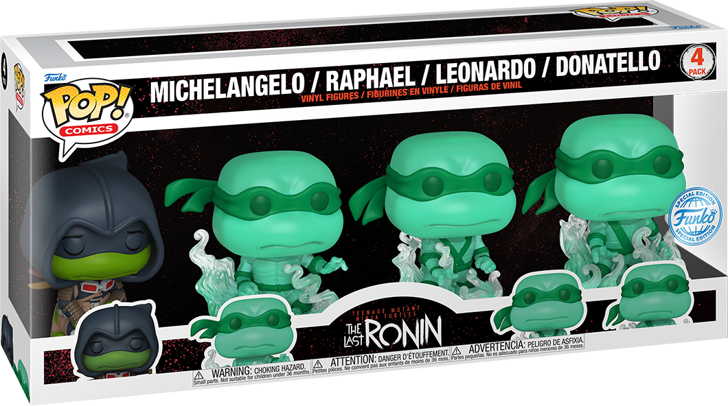 Teenage Mutant Ninja Turtles: The Last Ronin - Brothers US Exclusive Pop! 4-Pack [RS]