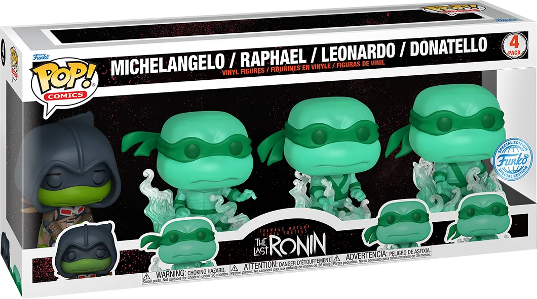 FUN84984 Teenage Mutant Ninja Turtles: The Last Ronin - Brothers US Exclusive Pop! 4-Pack [RS] - Funko - Titan Pop Culture