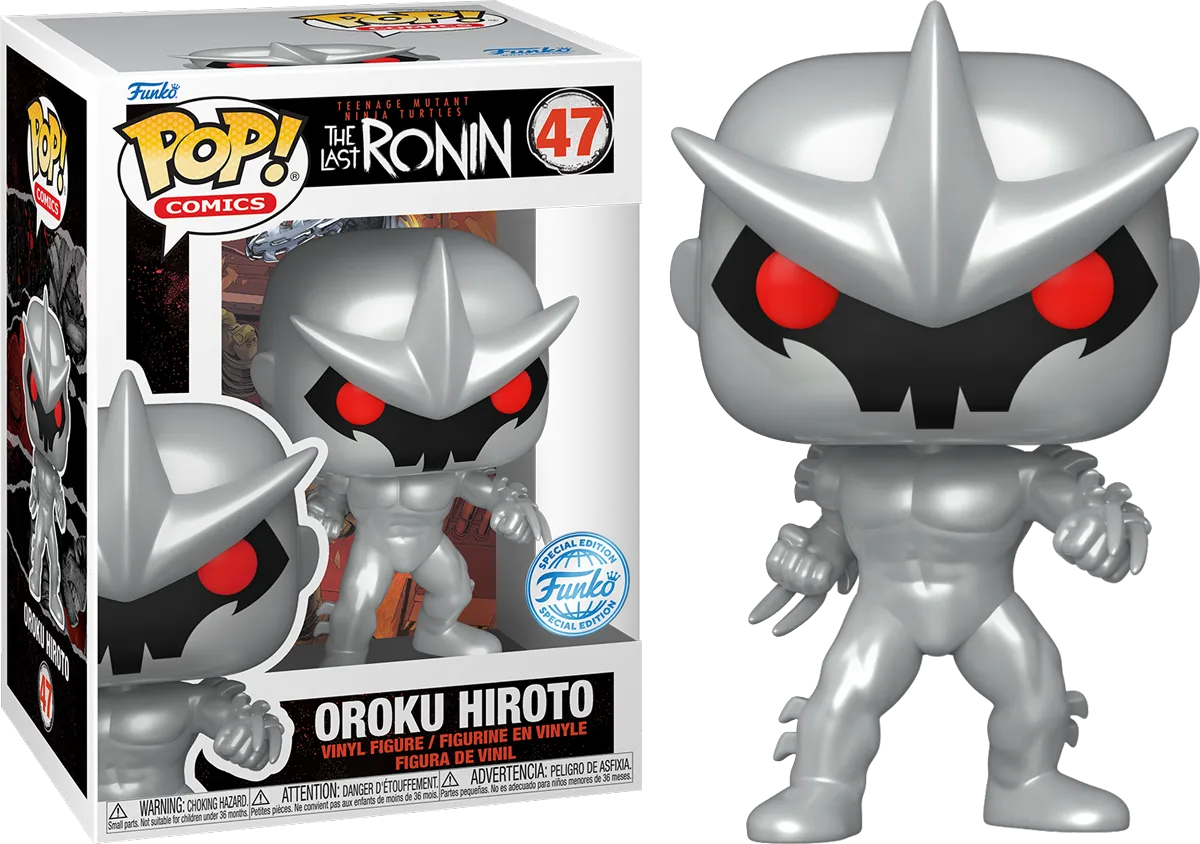 FUN84986 Teenage Mutant Ninja Turtles: The Last Ronin - Oroku Hiroto US Exclusive Pop! Vinyl [RS] - Funko - Titan Pop Culture