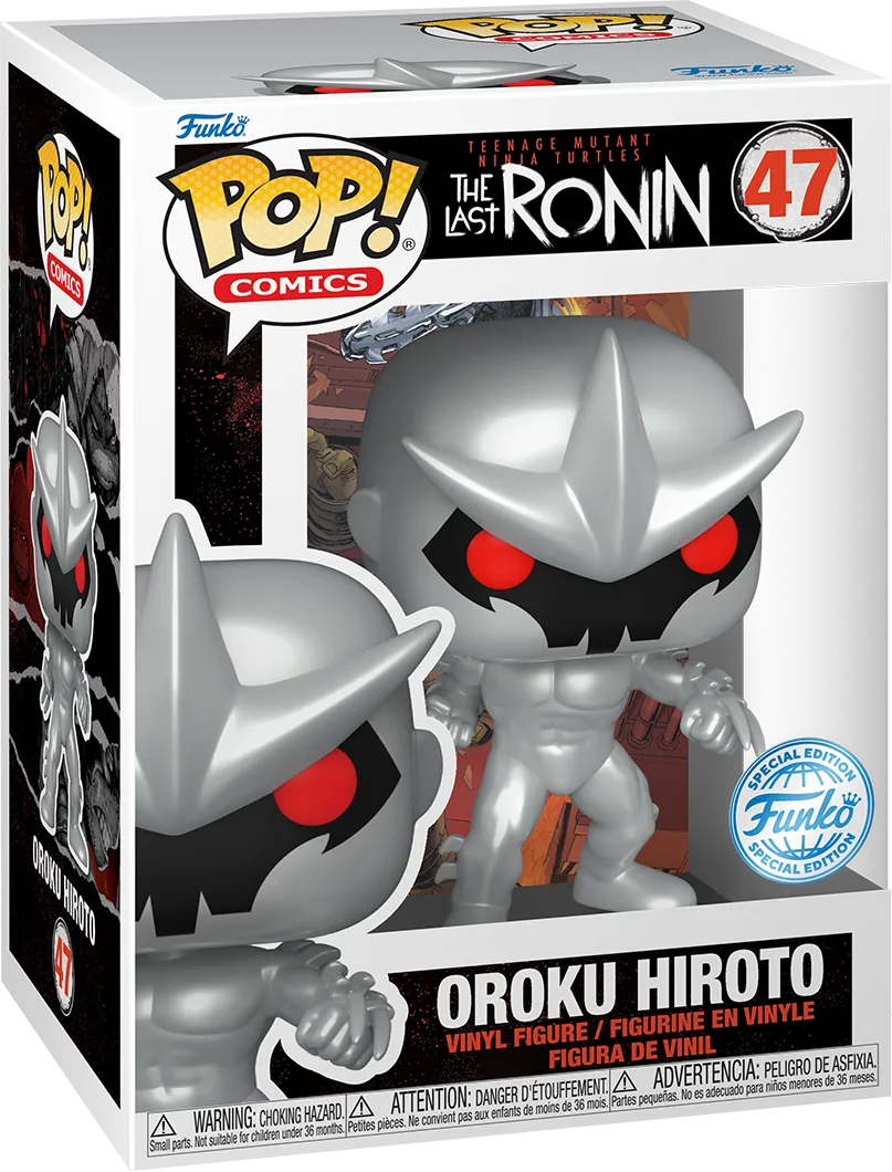 FUN84986 Teenage Mutant Ninja Turtles: The Last Ronin - Oroku Hiroto US Exclusive Pop! Vinyl [RS] - Funko - Titan Pop Culture