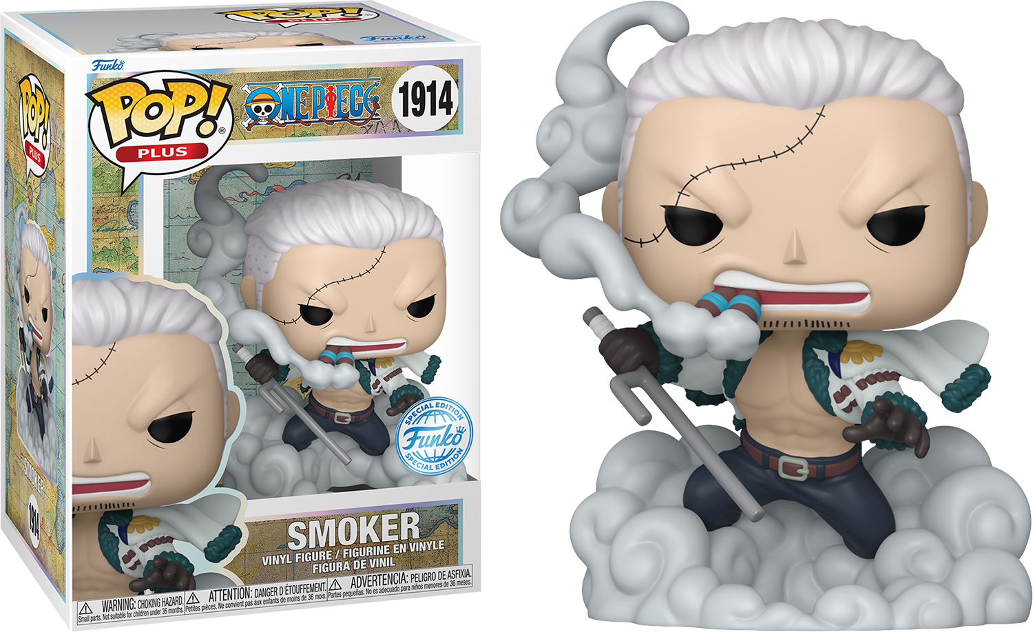 One Piece - Smoker US Exclusive (with chase) Pop! Vinyl [RS]