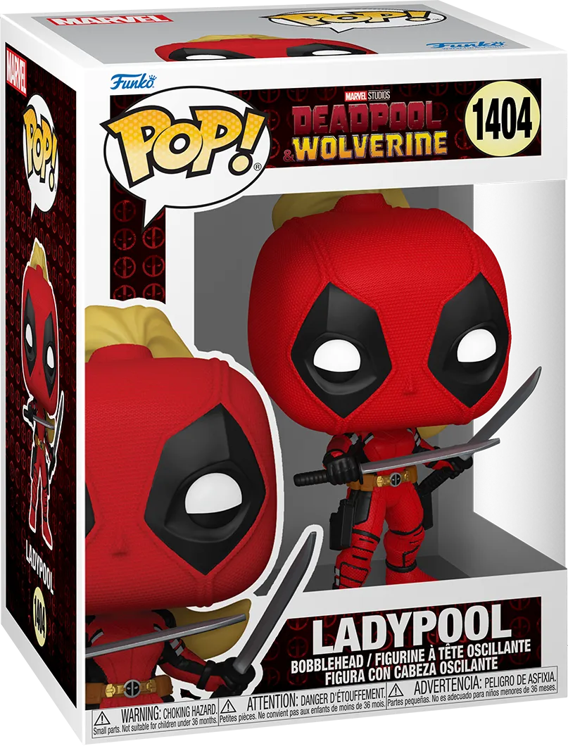 FUN85074 Deadpool & Wolverine (2024) - Ladypool Pop! Vinyl - Funko - Titan Pop Culture