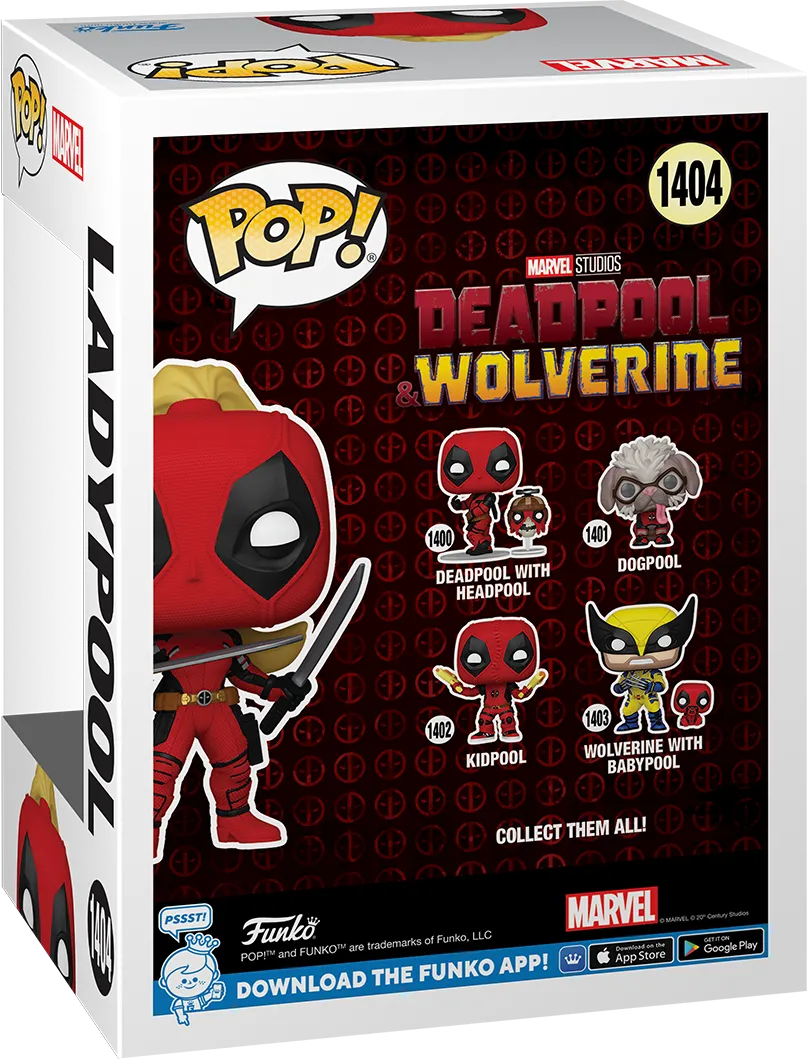 FUN85074 Deadpool & Wolverine (2024) - Ladypool Pop! Vinyl - Funko - Titan Pop Culture