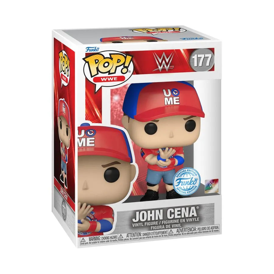 FUN85076 WWE - John Cena (Can't See Me) US Exclusive Pop! Vinyl [RS] - Funko - Titan Pop Culture